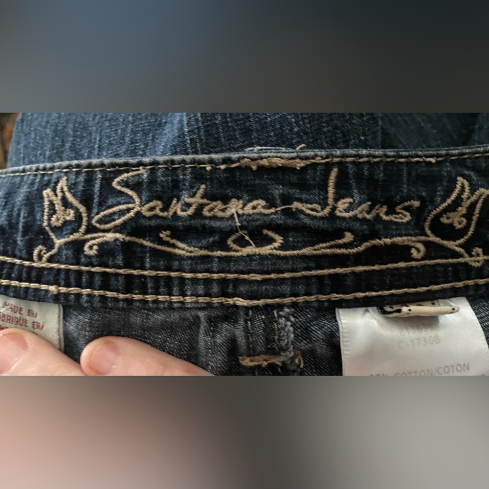 Santana Jeans Capris, 36  Winter Sale - Picture 9 of 10